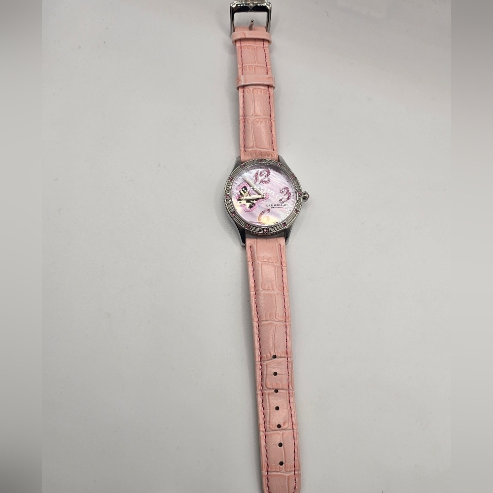 Stuhrling Audrey Freedom Set 196SW Automatic 36mm Fashion *needs Fixed*